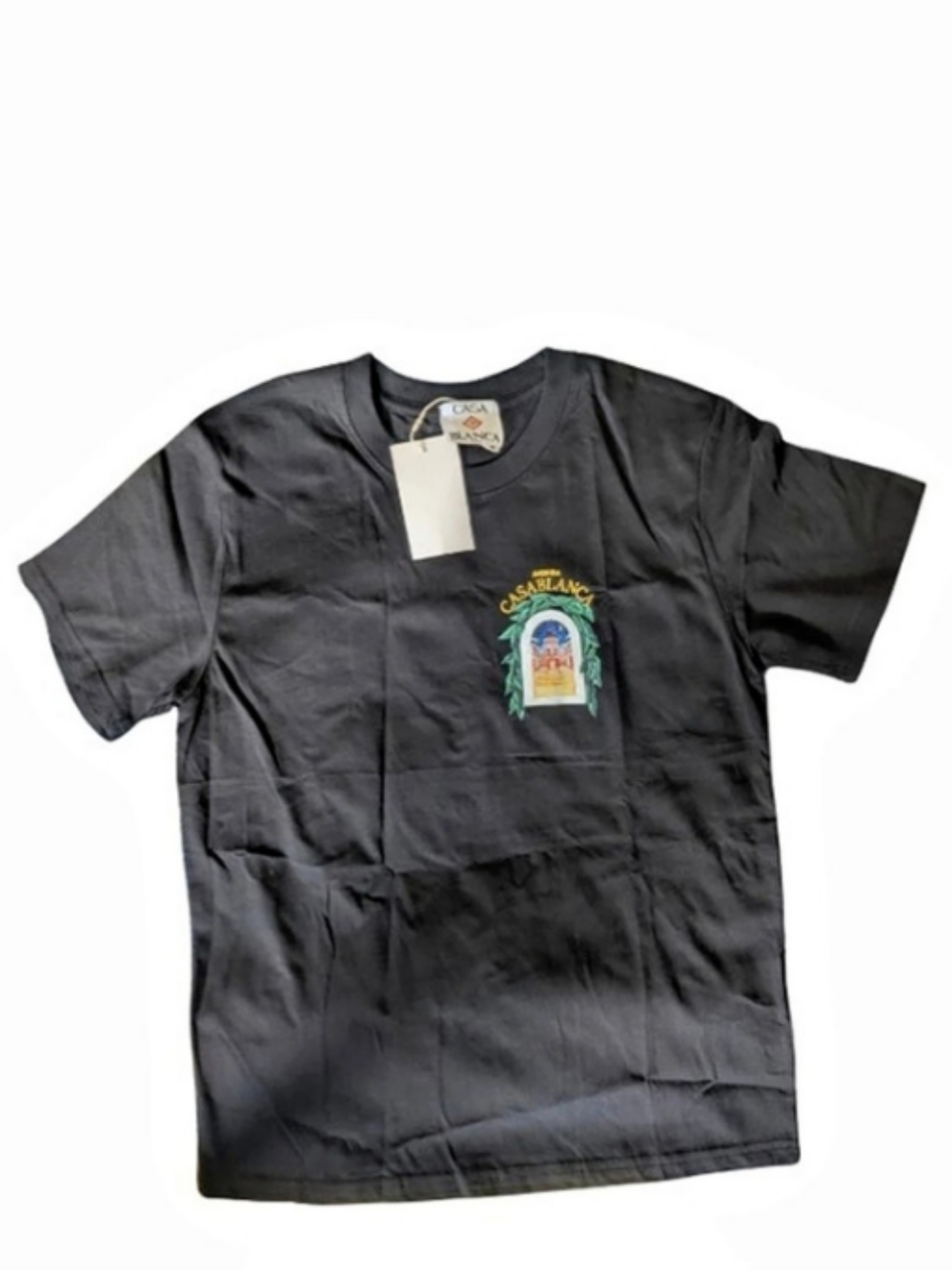 CasaBlanca Avenida Casablanca Graphic Tee in Black Size Medium NWT